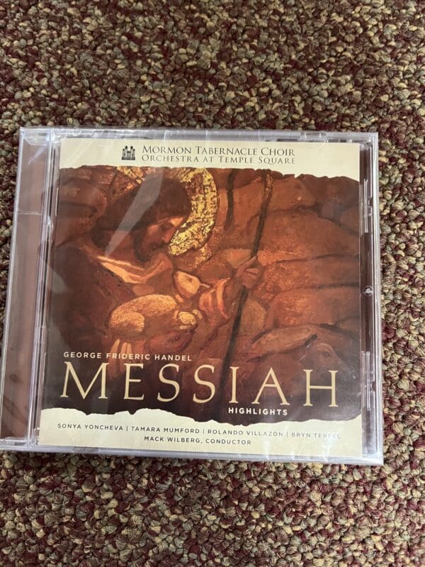 A cd of the messiah by george frideric handel.