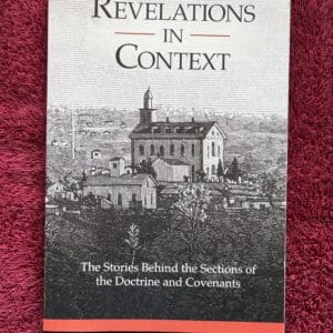 A book cover with an image of a church.