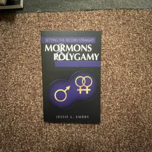 A book on homosexuality is laying on the floor.