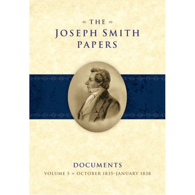 The joseph smith papers, documents volume 3 : october 1 8 2 0-january 1 8 2 6