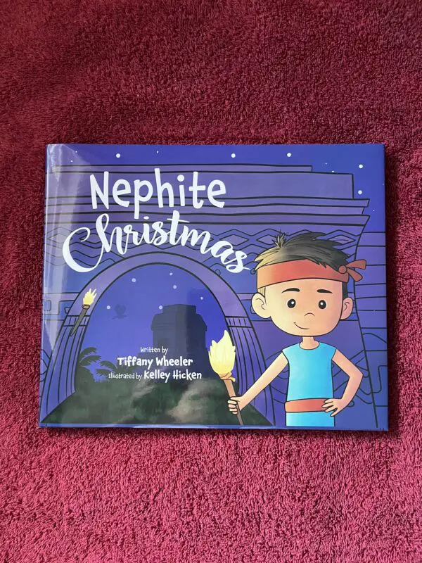 Nephite Christmas children's book cover.